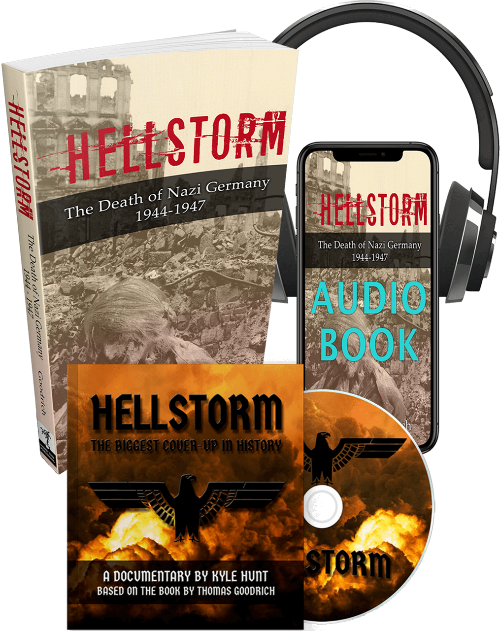 Hellstorm: The Death of Nazi Germany Audio, Book, DVD